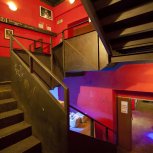 Stairs to Chapeau rouge underground